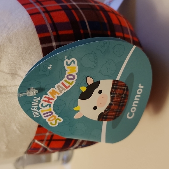 Brand new Squishmallows  Connor the Cow Pillow - Picture 7 of 8